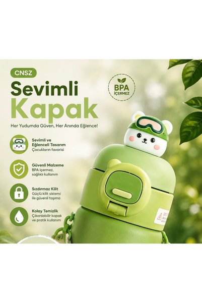 CNSZ Suluk , matara kapak + pipet