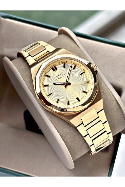 Romanson Special Design Gold Color 5 Atm Water Resistant Complete Steel 24 Mo...