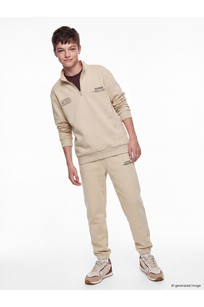 LC Waikiki Stand Collar Boy's Sweatshirt