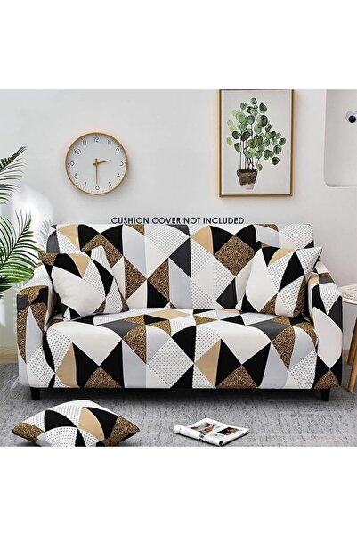 HOUSE OF QUIRK غطاء أريكة شامل لأريكة ثلاثية المقاعد من هاوس اوف كويرك، غطاء ...