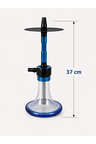 Regal 37 CM Nargile Takımı Çantalı Set Marpuç Lüle Maşa