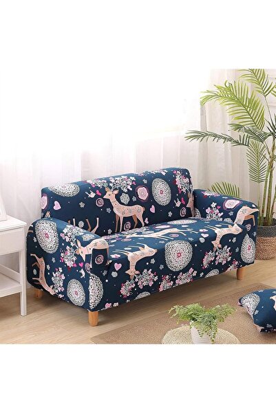 HOUSE OF QUIRK غطاء أريكة شامل لأريكة ثلاثية المقاعد من هاوس اوف كويرك، غطاء ...