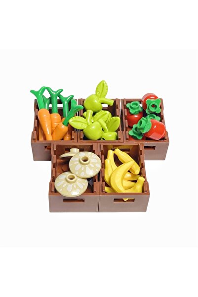 Choice Food tool-2 MOC Foods and Tools Building Blocks DIY Toys Seafood Meat ...