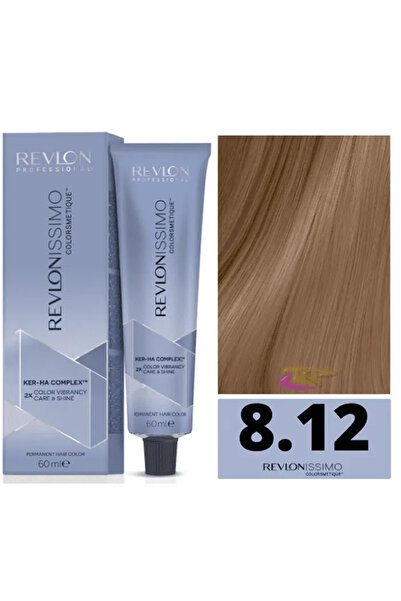 Revlon Revlonissimo Colorsmetique Acoperire Înaltă 8,12-Blond Rece 60ml