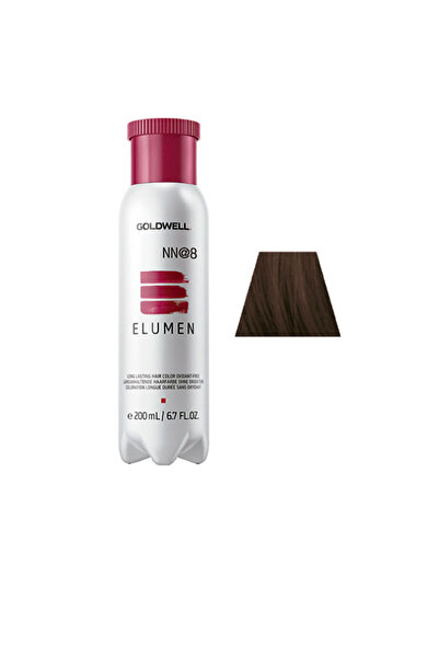 GOLDWELL ELUMEN vopsea de păr de lungă durată, fără oxidanți # NN@8 200 ml