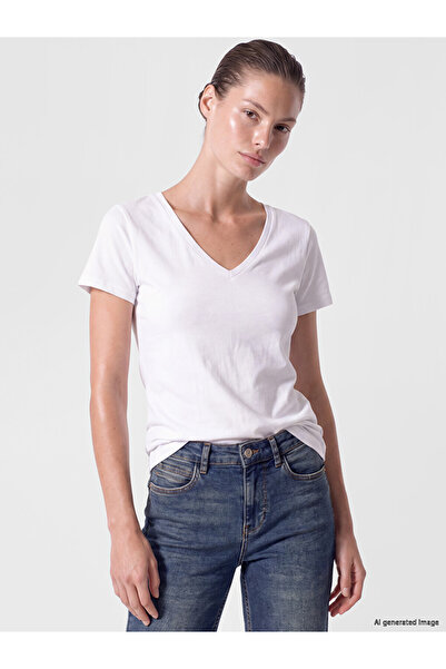 LC Waikiki Lcw Everyday V-Neck Women's T-Shirt
