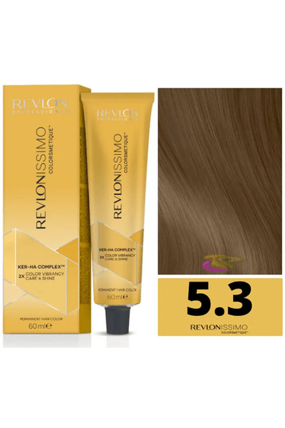 Revlon Revlonissimo Colorsmetique 5,3 Șaten Deschis Auriu 60ml