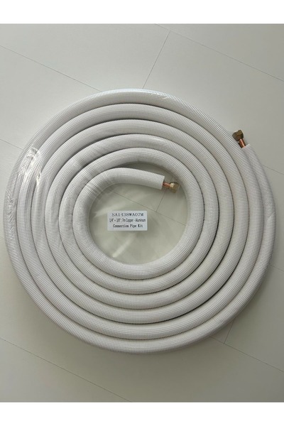 1/4" - 3/8" Klima Alüminyum Bakır İç Dış Bağlantı Borusu ( 7 metre)