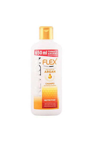 Revlon Șampon Flex Keratin Hrănitor cu Ulei de Argan 650ml