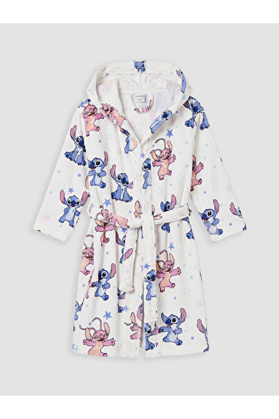 LC Waikiki LCW HOME Stitch Baskılı Pamuklu Çocuk Bornoz