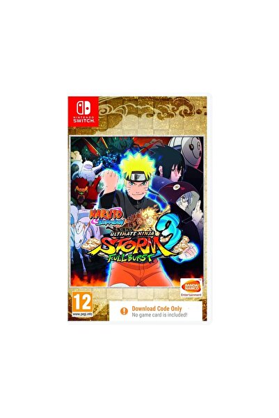 Generic NSW Naruto Ultimate Ninja Storm 3 Full Burst (Κωδικός σε κουτί)