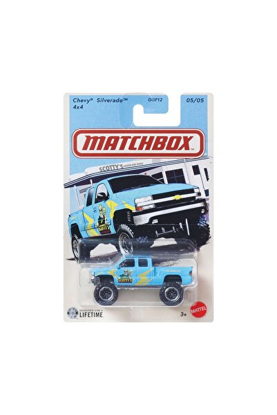 mattel Matchbox: Όχημα Chevy Silverado 4X4 (JJR49)