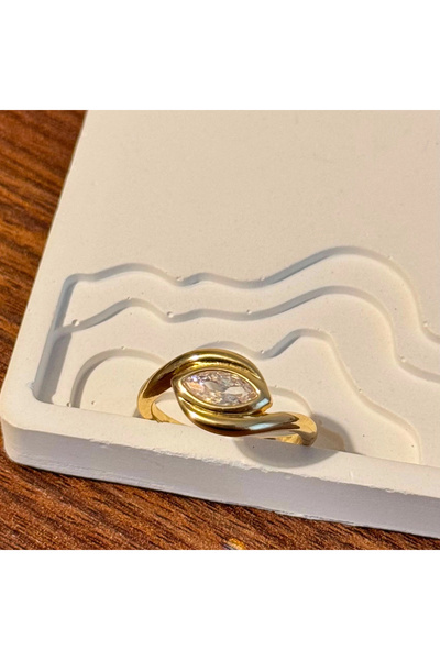 F&I FLORAL İSTANBUL Flat Ring - Adjustable