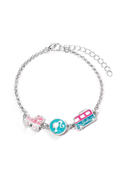 Carat Shop Barbie – Brățară cu talismane cu trei talismane emailate amuzante ...