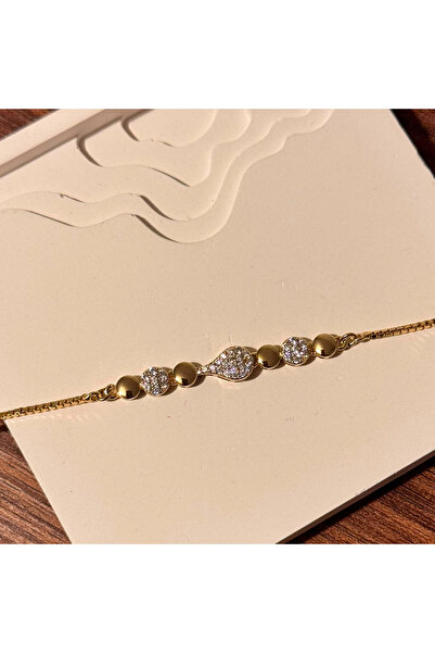 F&I FLORAL İSTANBUL Stone-Encrusted Large Size Bracelet