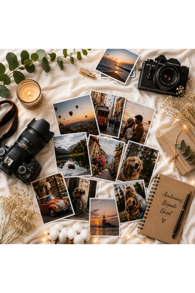 Genel Markalar 10x15 cm Fotoğraf Baskı 100 Adet | Parlak Fotoğraf Kağıdı | Yü...