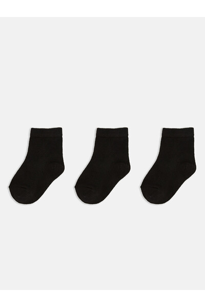 LC Waikiki Rmz Gi̇yi̇m Farkiyla Boys' Sock Socks 3-Pack