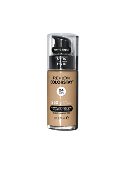 Revlon MASS MARKET COLORSTAY fond de ten pentru ten mixt/gras # 350-rich tan ...