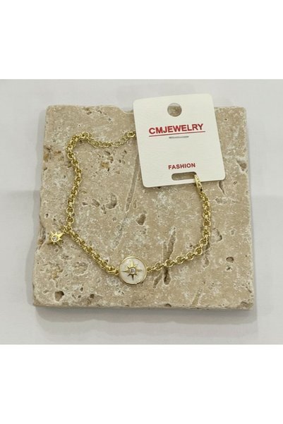 CM Jewelry North Star Charm Bracelet