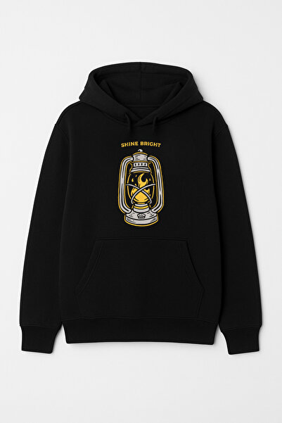 Shine Bright Unisex Kapüşonlu Sweatshirt (Hoodie)