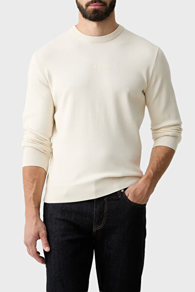 Guess Mason Regular Fit Crew Neck Logo Men's Sweater M6Yr12Z0917 Sweater M6Yr...
