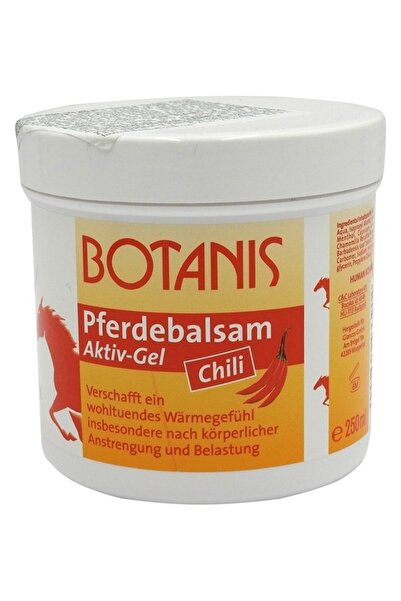 BOTANIS Gel balsam puterea calului aktiv chilli 250ml