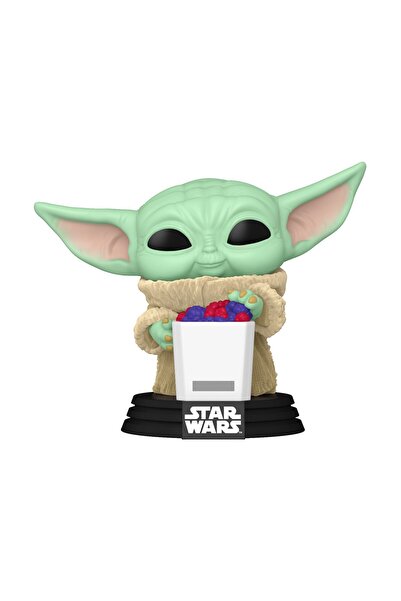 Funko Поп! Междузвездни войни: Грогу Флокирано специално издание # 825 Винило...
