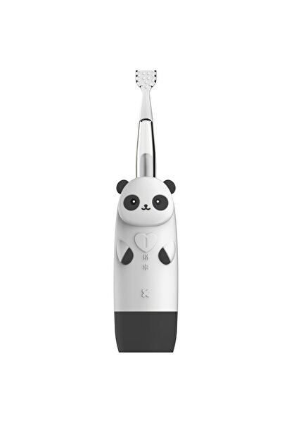 Nordics Periuță de dinți sonică pentru copii, model Panda CA2610, 4 moduri, n...