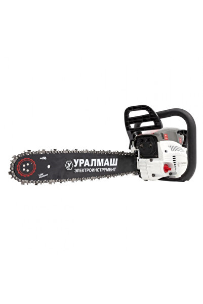 OEM UralMas 3.5HP βενζινοκίνητο αλυσοπρίονο, 2 λεπίδες + 2 αλυσίδες MX1435