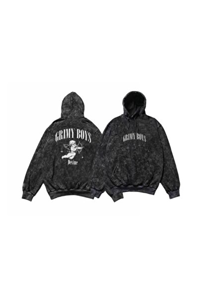 JANTIL MODA Hanorac unisex cu 3 fire, cu buzunar cangur, spălat la mașină, su...