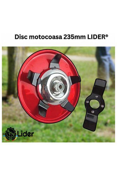 OEM Disc motocoasa 235mm pentru buruieni, prasit/plivit ROSU STEA MX960