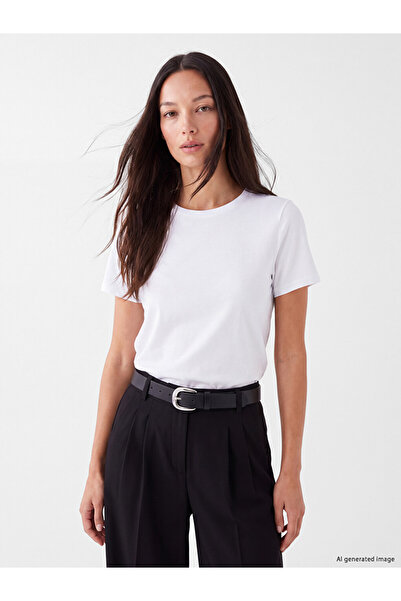LC Waikiki Lcw Everyday White Crew Neck Women's T-Shirt