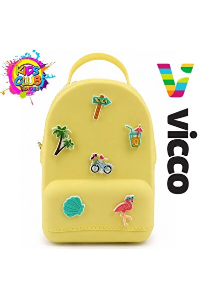 Vicco Pvc Mini Size Children's Beach Bag Nursery Bag Backpack School Bag Unis...