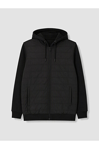 LC Waikiki Lcwaikiki Classic Hooded Men's Zippered Sweatshirt