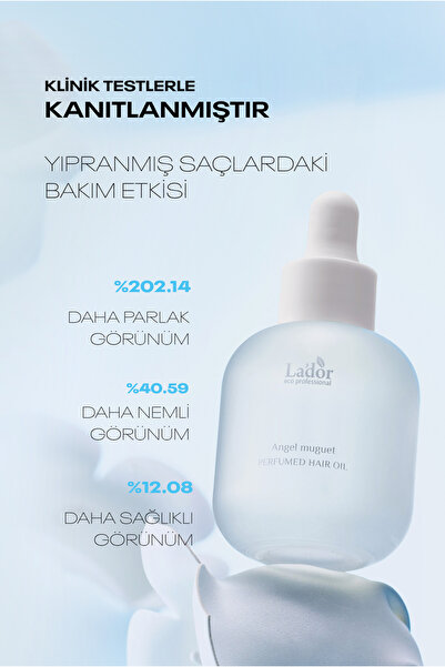 Lador Parfüm Etkili Besleyici Saç Bakım Yağı Perfumed Hair Oil Angel Muguet