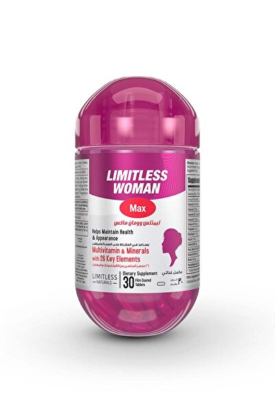 Limitless EVA PHARMA Women Max multivitamin dietary supplement for women – fo...