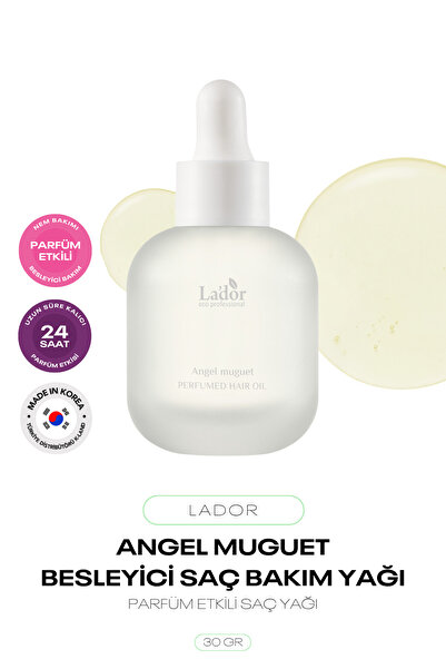 Lador Parfüm Etkili Besleyici Saç Bakım Yağı Perfumed Hair Oil Angel Muguet
