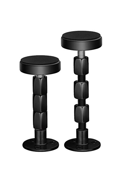 Generic Black Adjustable Bed Frame Anti-Shake Tool, Headboard Stoppers for Be...
