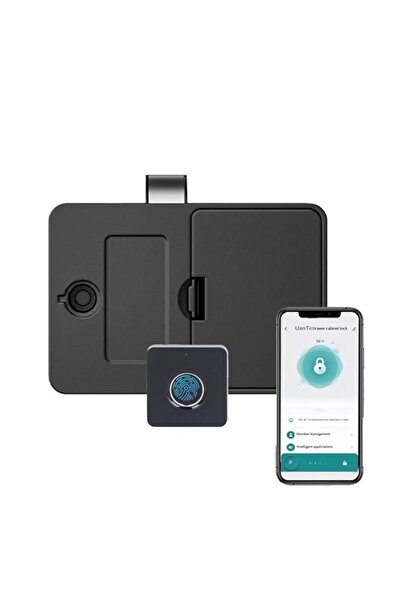 Generic UanTii Smart Fingerprint Electronic Cabinet Lock Tuya Bluetooth Drawe...