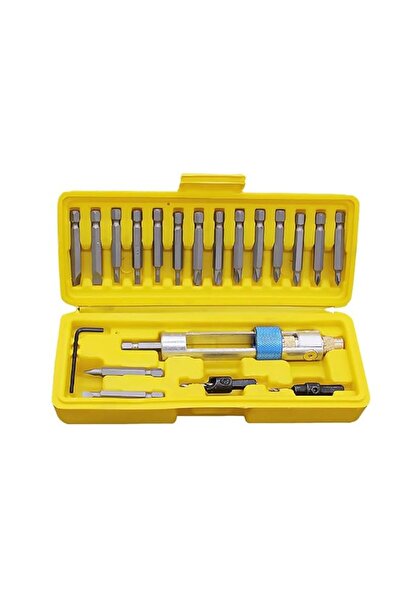 Generic Rubik 20-Piece Screwdriver Bit Set, Multi Function Flat and Phillips ...