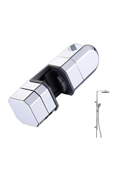 Generic Universal Shower Head Holder for 30x13-30x18mm Riser Rails, 360° Rota...