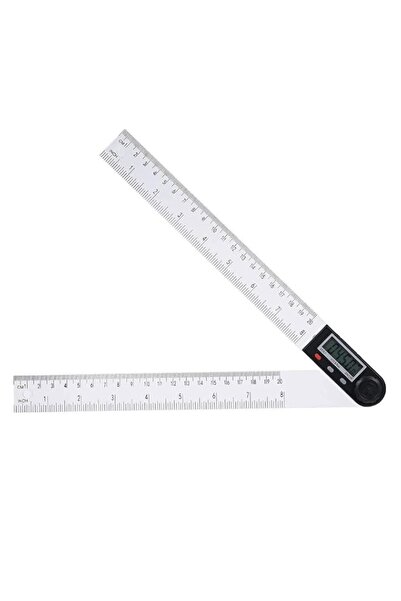 Generic Eacam 0-200mm Multifunctional Digital LCD Display Angle Ruler 360° El...