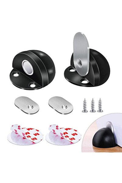 Generic Magnetic Door Stops Floor Mounted, Strong Magnetic Self Adhesive Magn...