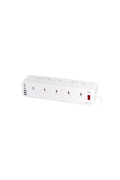 Generic HU Universal Power Socket Tower Extension, 10 Outlet Power Strip with...