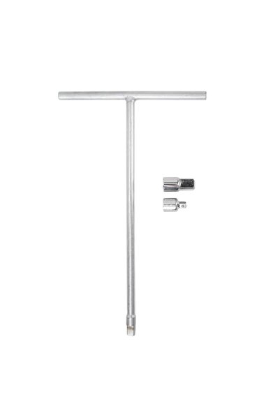 Generic 3/8in Drive Wrench, T Handle Ratchet with 1/4in 1/2in Adapters for So...