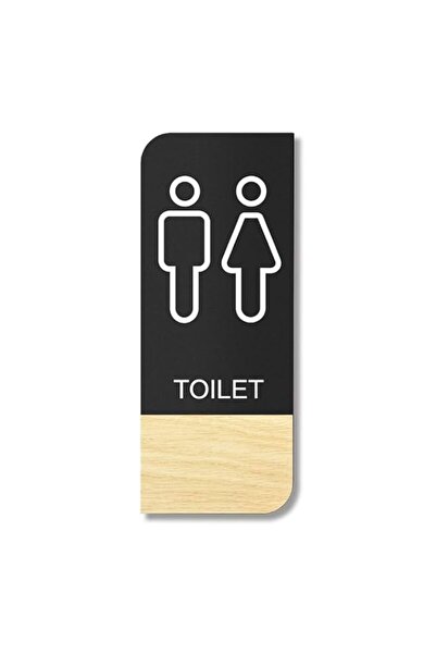 Generic Acrylic Men & Women Toilet Washroom Signage Door Sign Nameplate Backe...