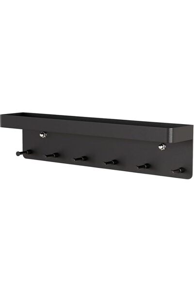 Generic Key Holder for Wall, Organizer and Key Rack Wall Mount with Tray & 6 ...