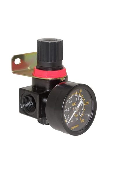 Generic TERRIFI BR2000 Air Compressor Regulator Combo 1/4" NPT with Manual Dr...