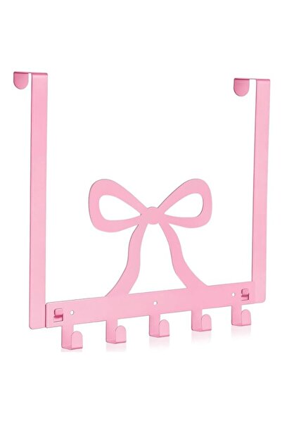 Generic Pink Bow Over-The-Door Hooks, SYOSI Coquette Bathroom Wall Mount Hang...