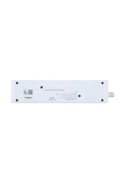 Generic Terminator 3-way UK power extension socket with master switch, single...